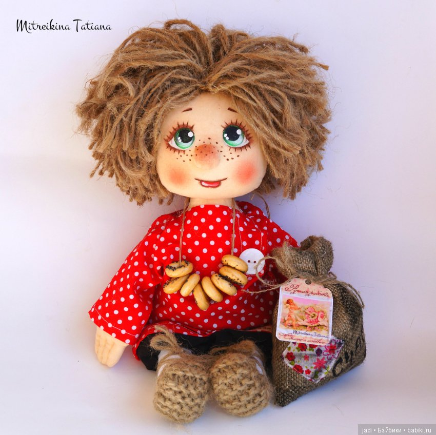 Текстильные игрушки Татьяны Митрейкиной