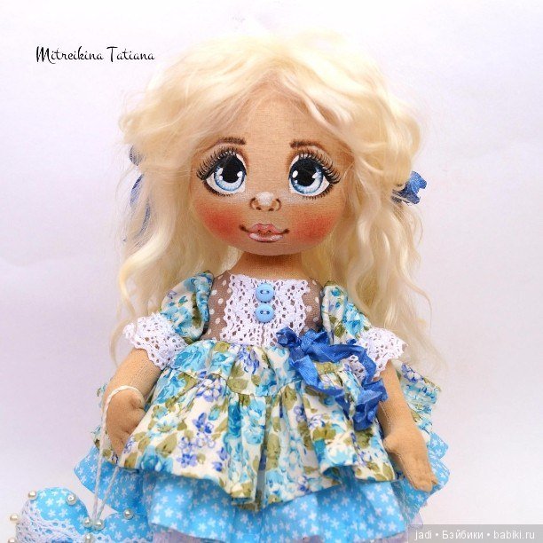 Текстильные игрушки Татьяны Митрейкиной