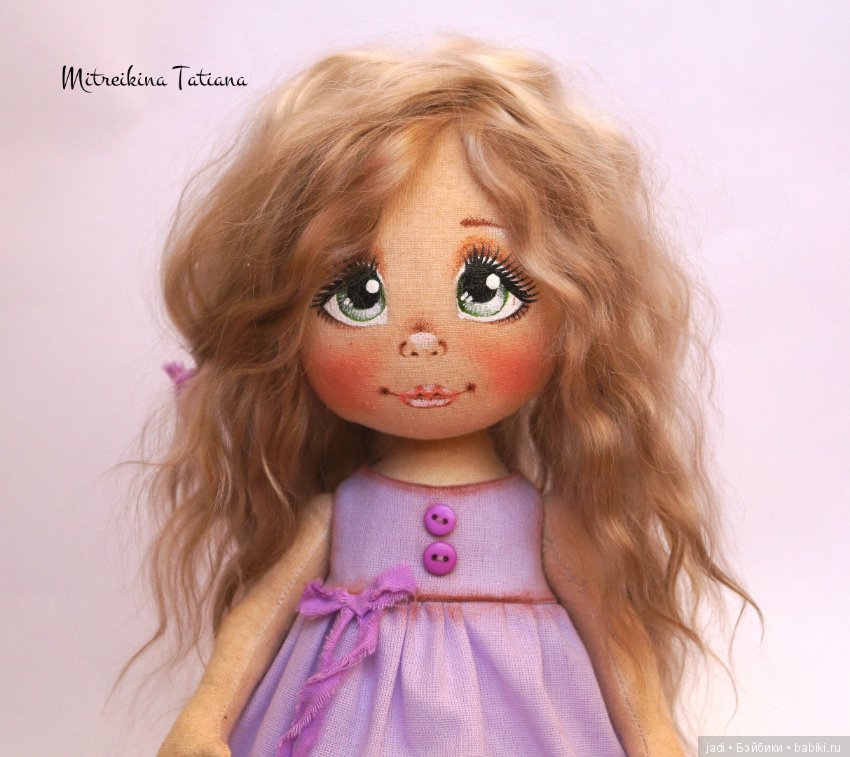 Текстильные игрушки Татьяны Митрейкиной