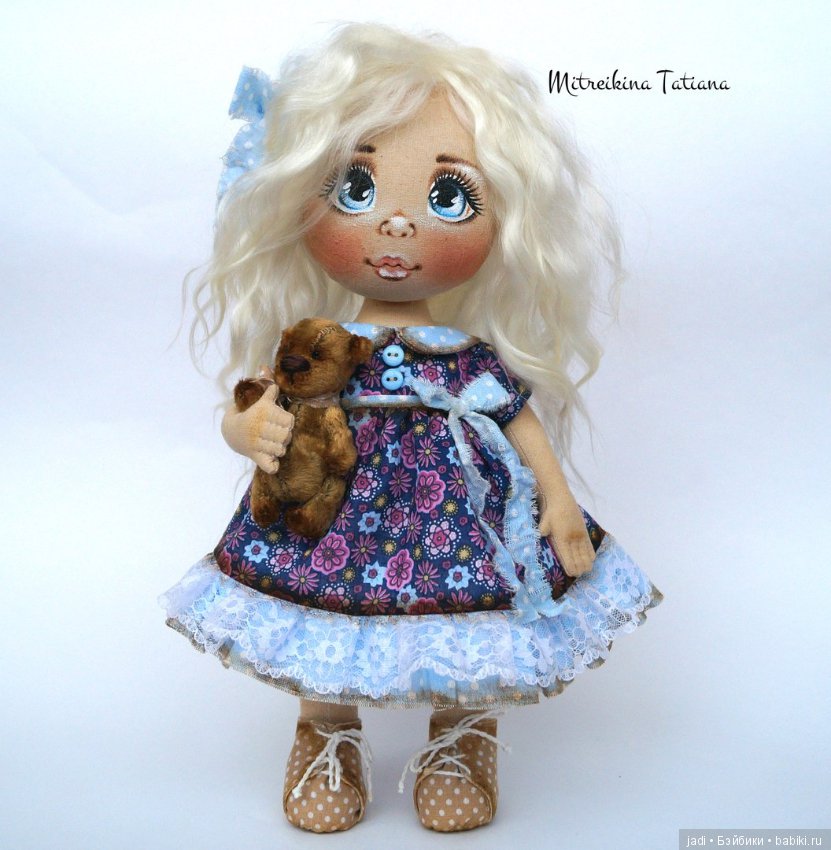 Текстильные игрушки Татьяны Митрейкиной