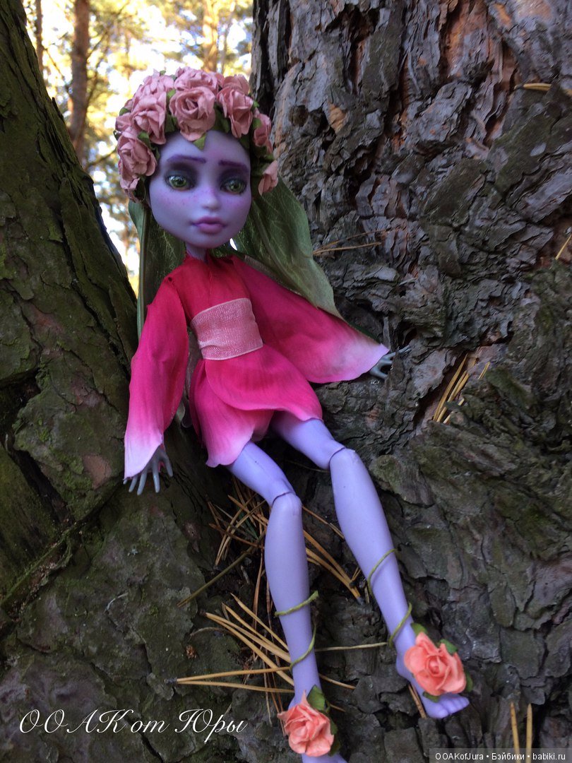 Коллекция "flowers" — ООАК Monster High и Ever After High: репейнт