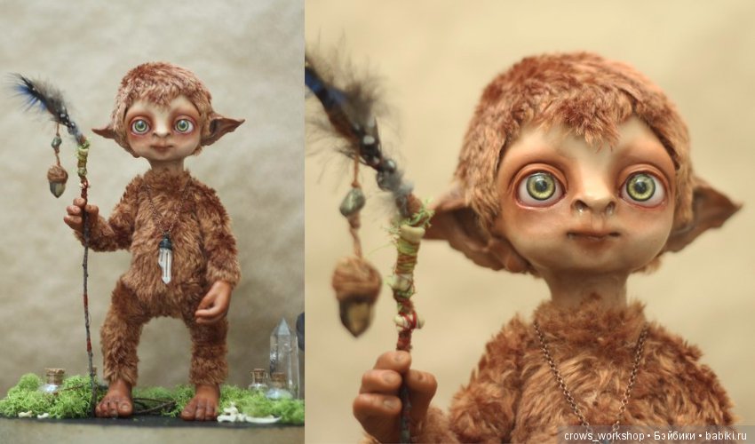 Лесной шаман — Авторские куклы Тедди (фото 2)