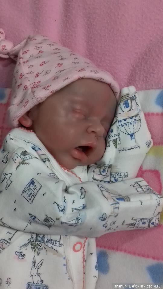 Малышка в цвете - кукла Кондрашовой Ирины