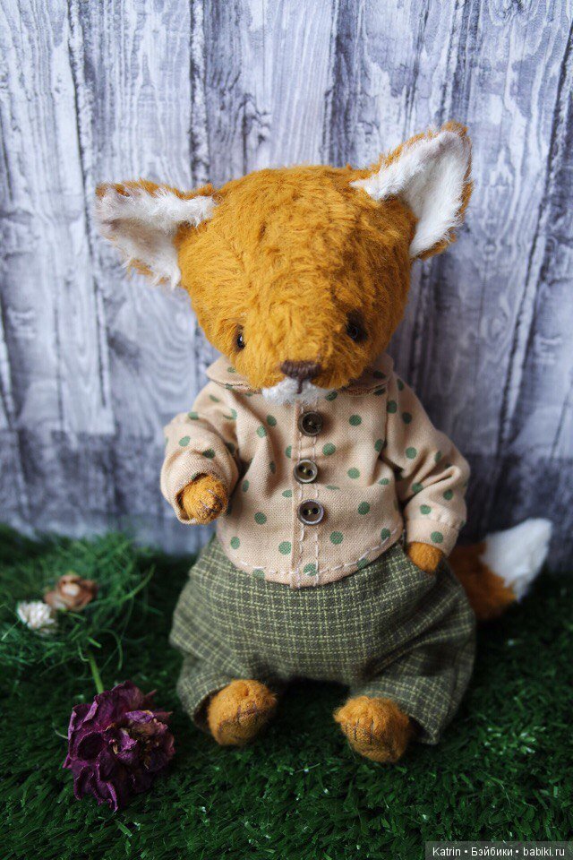 Выкройка лисёнка Матвейки, автор игрушки Ирина Труничева (фото 3)