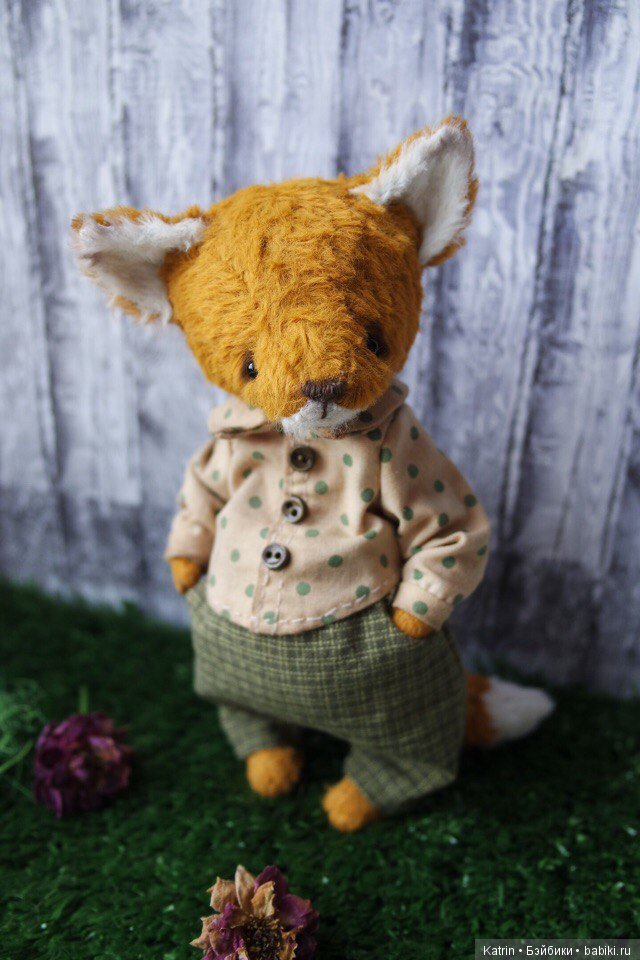 Выкройка лисёнка Матвейки, автор игрушки Ирина Труничева (фото 2)