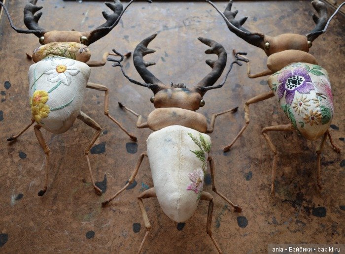 Творчество Mister Finch — Текстильные игрушки и примитивы: кофейные