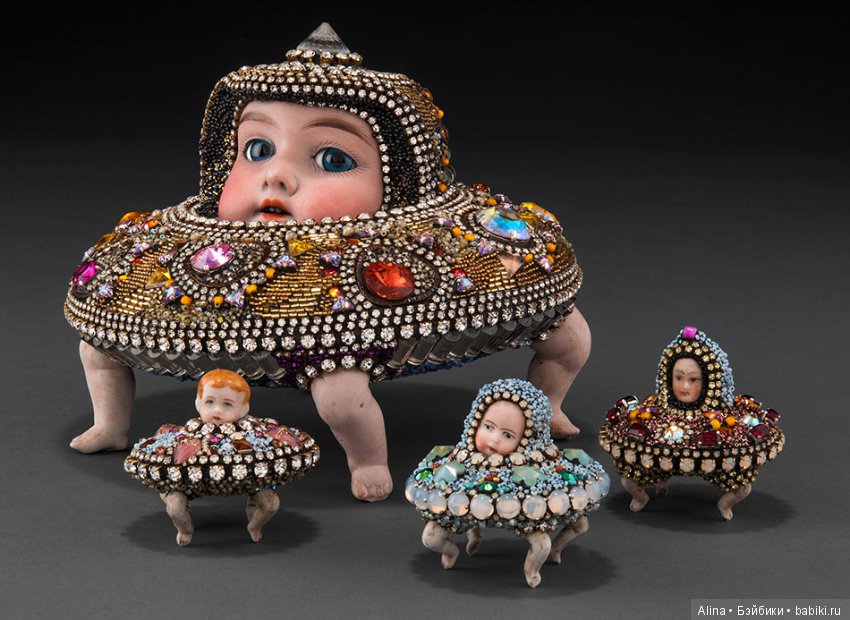 Бисерные скульптуры Betsy Youngquist