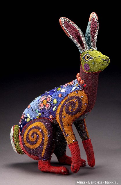 Бисерные скульптуры Betsy Youngquist