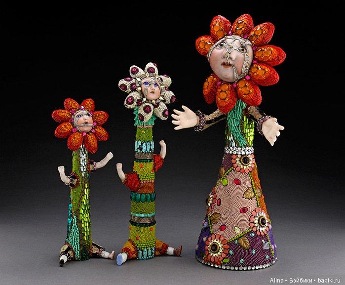 Бисерные скульптуры Betsy Youngquist (фото 7)