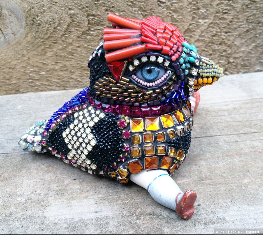Бисерные скульптуры Betsy Youngquist