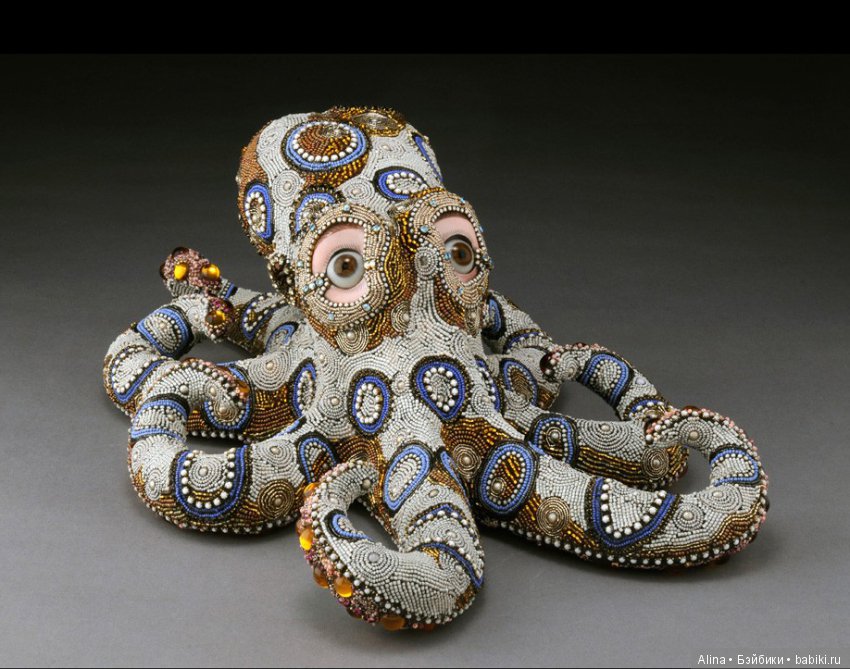 Бисерные скульптуры Betsy Youngquist (фото 8)