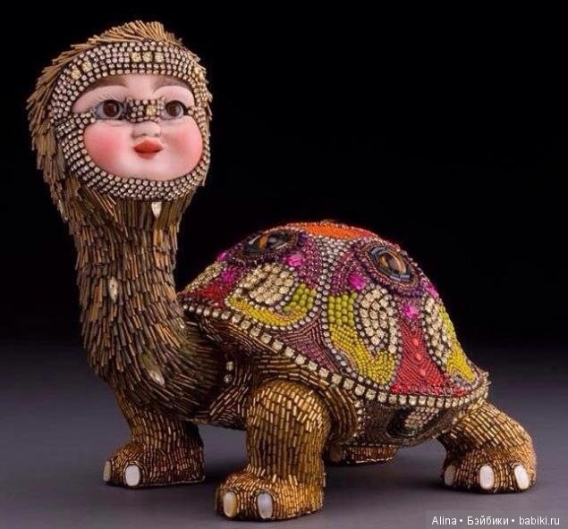 Бисерные скульптуры Betsy Youngquist