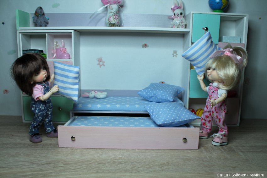 Ремонт кукольной мебели. Ручки для шкафов