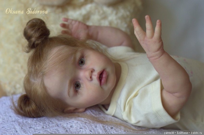 Ариэлька - моя любовь. Молд Ariel cкульптора Joanna Kazmierczak