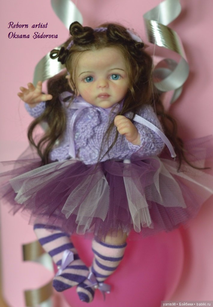 Петунья - девочка на шаре. Молд Petunia by Marita Winters (фото 2)