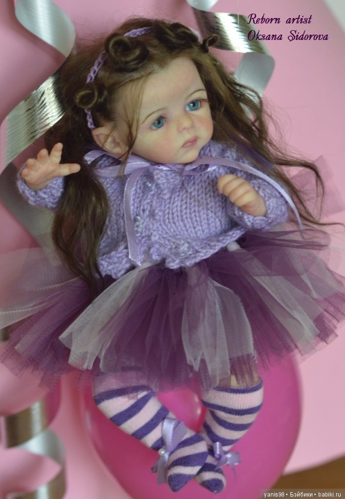 Петунья - девочка на шаре. Молд Petunia by Marita Winters (фото 6)