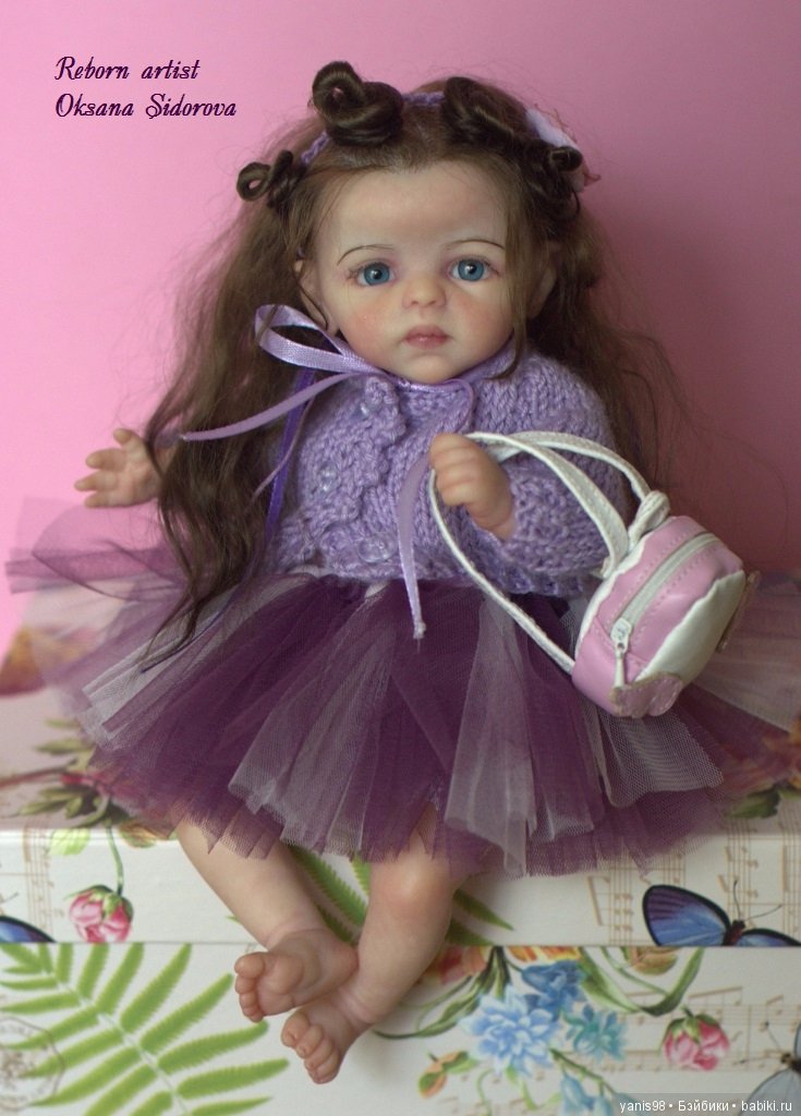 Петунья - девочка на шаре. Молд Petunia by Marita Winters