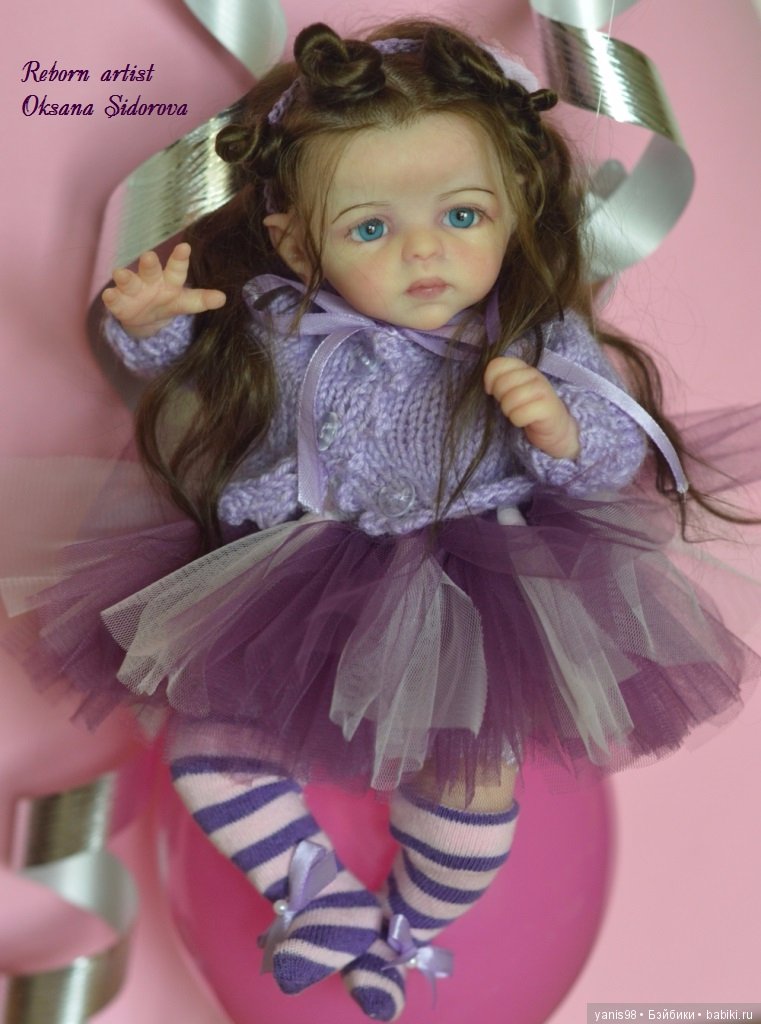 Петунья - девочка на шаре. Молд Petunia by Marita Winters (фото 3)