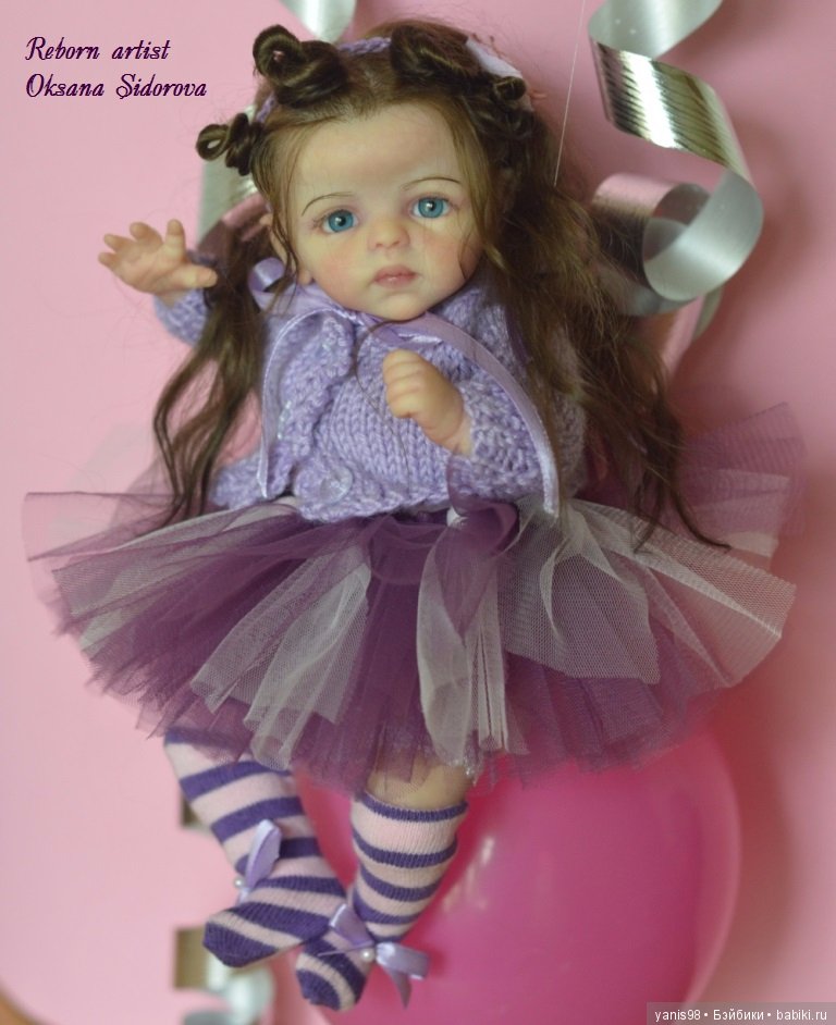 Петунья - девочка на шаре. Молд Petunia by Marita Winters (фото 4)