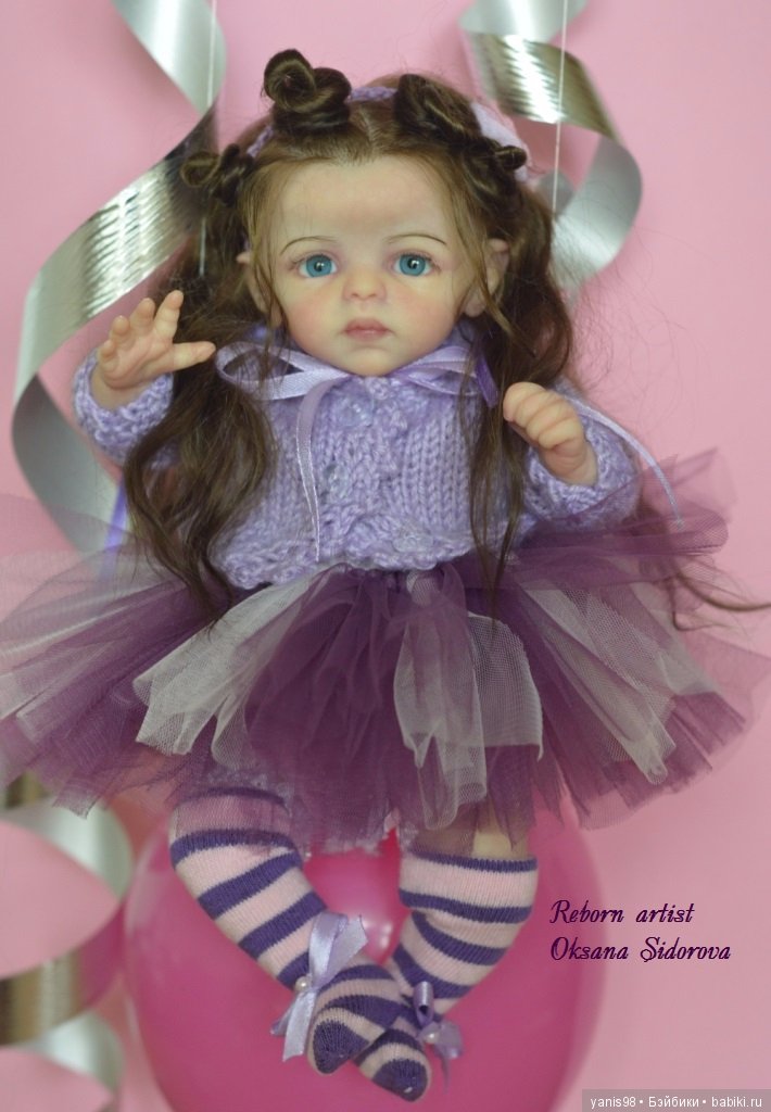 Петунья - девочка на шаре. Молд Petunia by Marita Winters