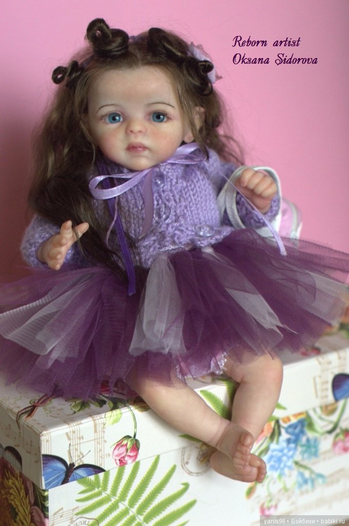 Петунья - девочка на шаре. Молд Petunia by Marita Winters (фото 7)