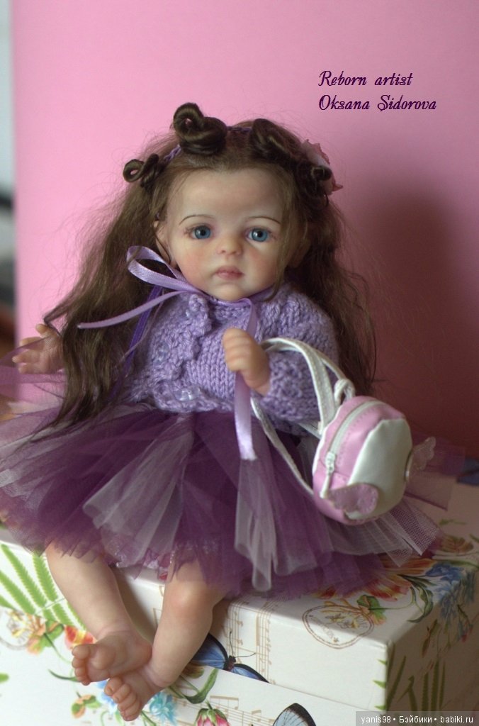 Петунья - девочка на шаре. Молд Petunia by Marita Winters (фото 9)