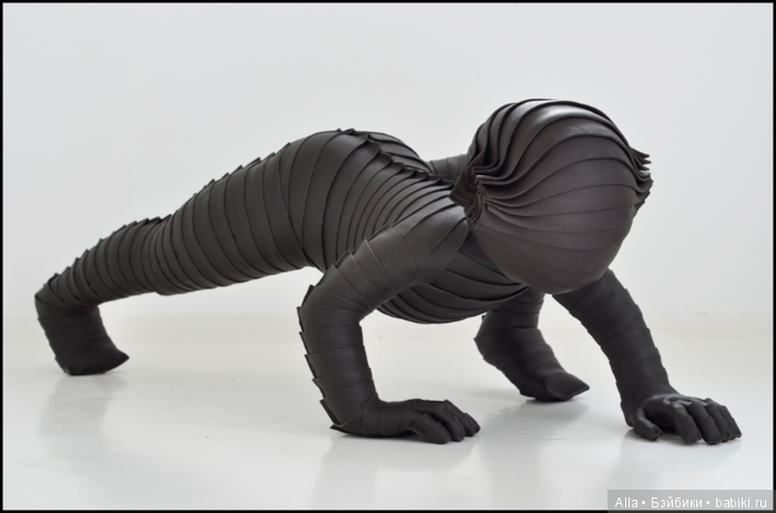 Скульптуры из керамики и кожи Саби ван Хемерт, Sabi van Hemert