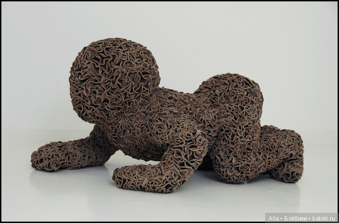 Скульптуры из керамики и кожи Саби ван Хемерт, Sabi van Hemert (фото 9)