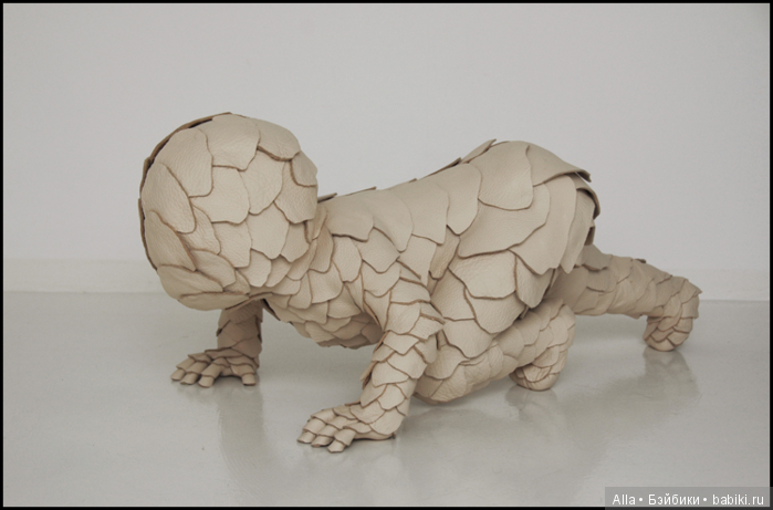 Скульптуры из керамики и кожи Саби ван Хемерт, Sabi van Hemert