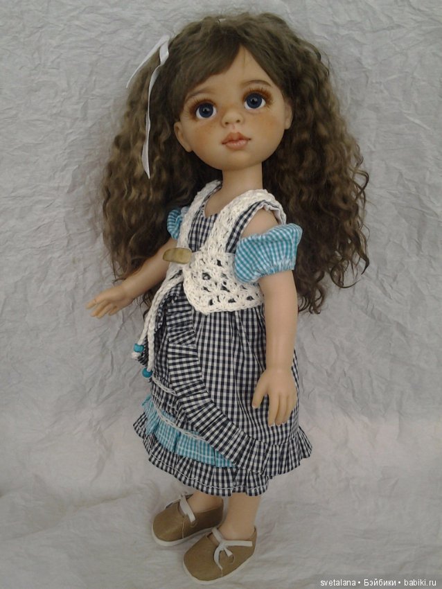 Арина.Воспоминания о лете...ООАК куколки Паола Рейна