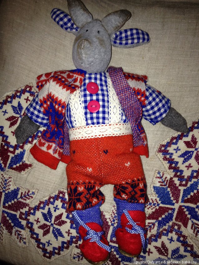 Мои новые текстильные игрушки (фото 6)
