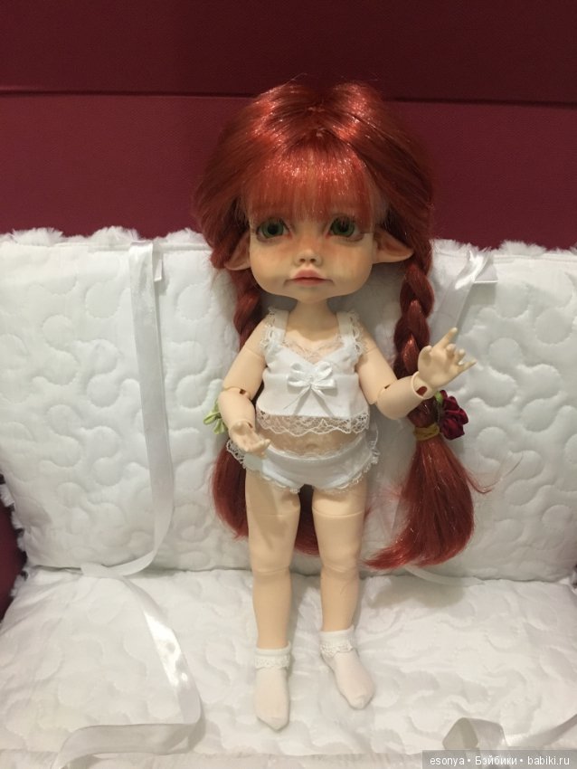 Рыжий ребёнок Ромашка от Somnia dolls