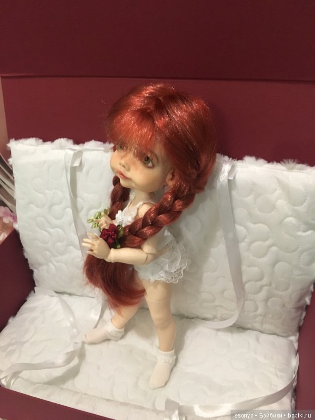 Рыжий ребёнок Ромашка от Somnia dolls (фото 3)