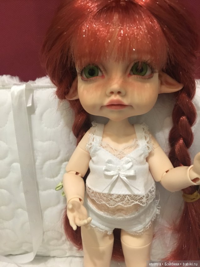 Рыжий ребёнок Ромашка от Somnia dolls (фото 2)