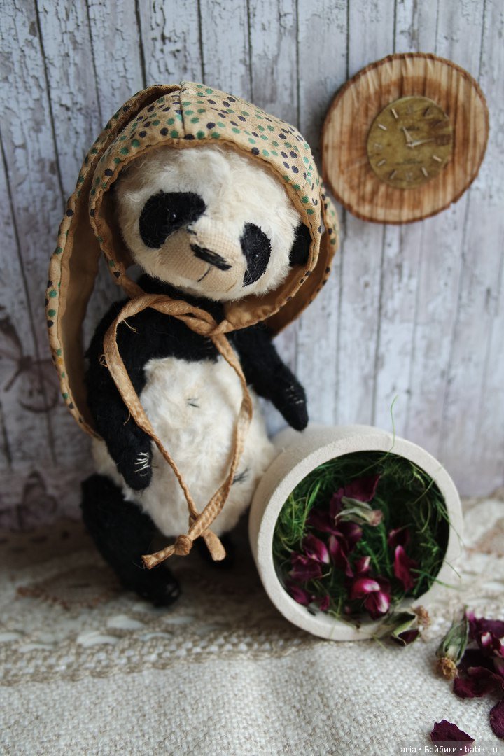 Выкройка мишки тедди, панды