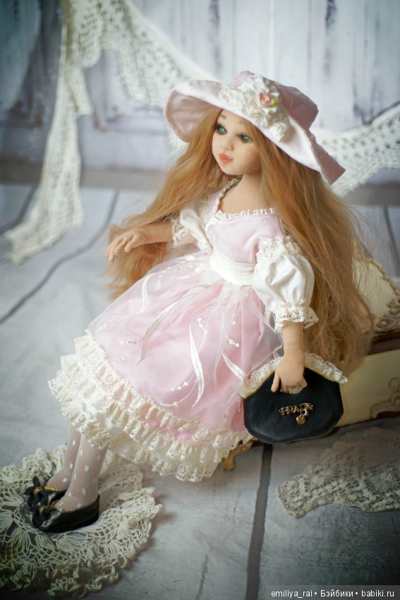 София - полностью подвижная, текстильная кукла от Эмилии Рай (фото 9)