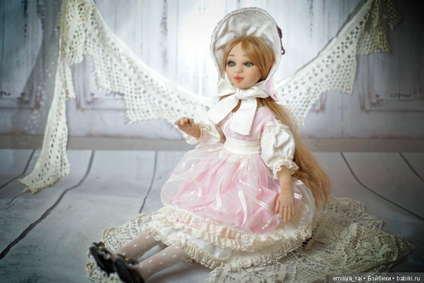 София - полностью подвижная, текстильная кукла от Эмилии Рай (фото 8)