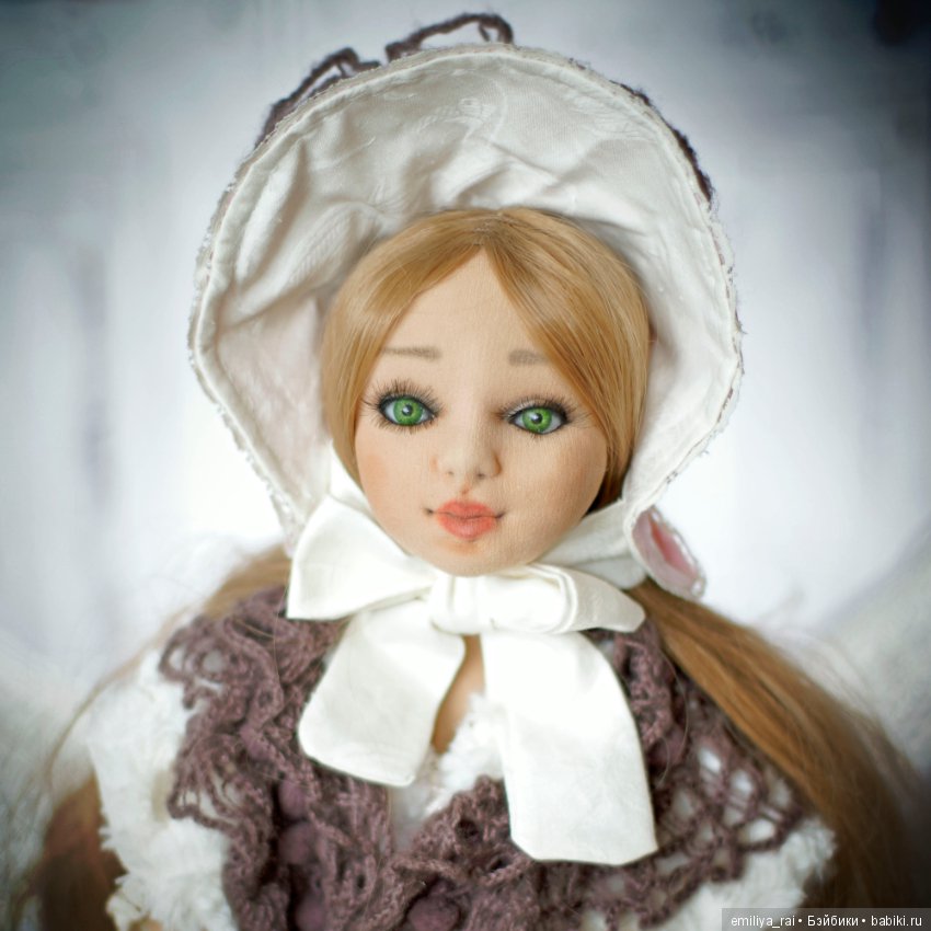 София - полностью подвижная, текстильная кукла от Эмилии Рай (фото 7)