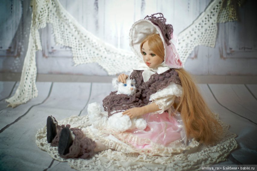 София - полностью подвижная, текстильная кукла от Эмилии Рай (фото 4)
