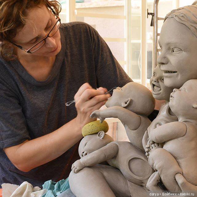 Авторские работы скульптора Ronit Baranga