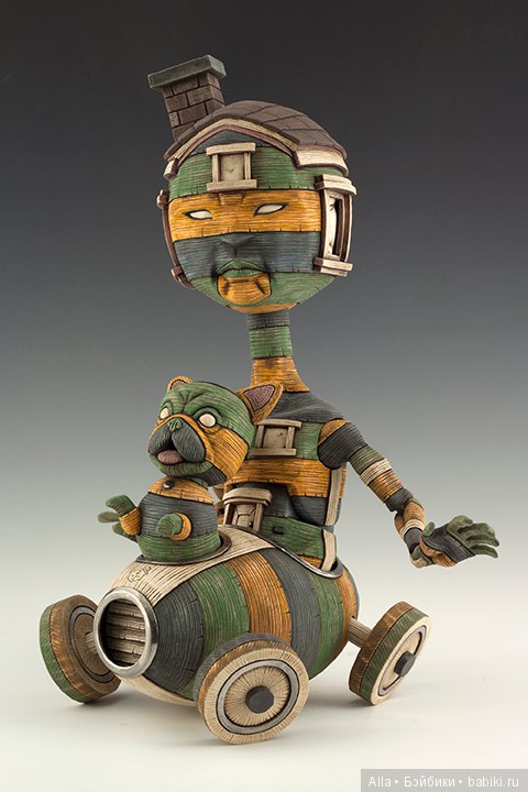 Авторские скульптуры Calvin Ma