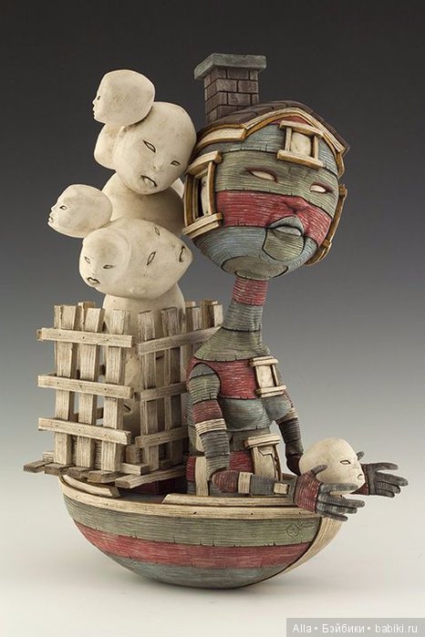 Авторские скульптуры Calvin Ma (фото 9)