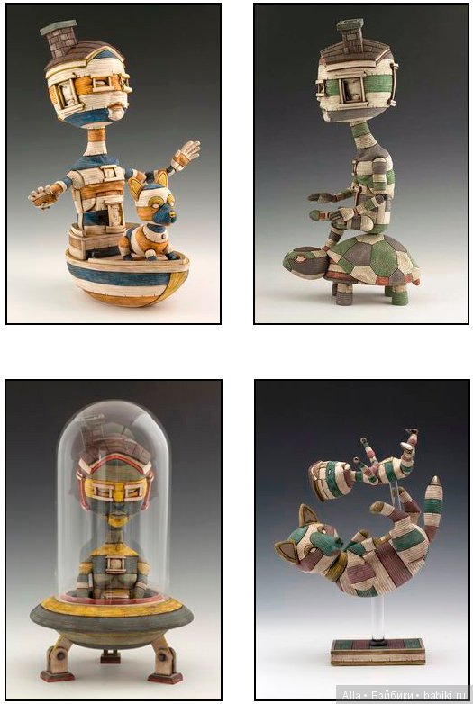 Авторские скульптуры Calvin Ma