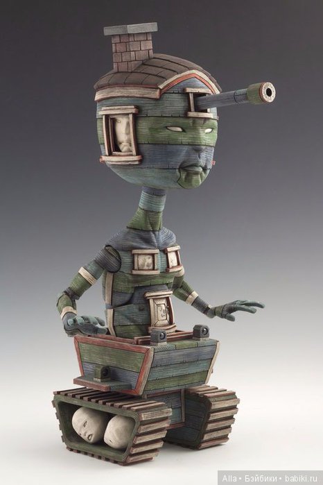 Авторские скульптуры Calvin Ma (фото 7)