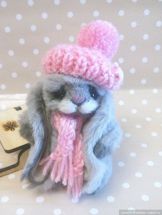 Бусинка крошечная зайка — Авторские мишки Тедди и друзья: фото