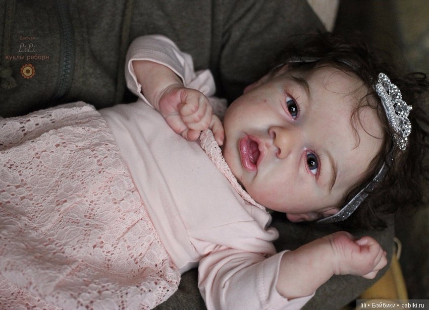 Моя Саския 3, брюнеточка — Куклы Реборн (Reborn): работы мастеров