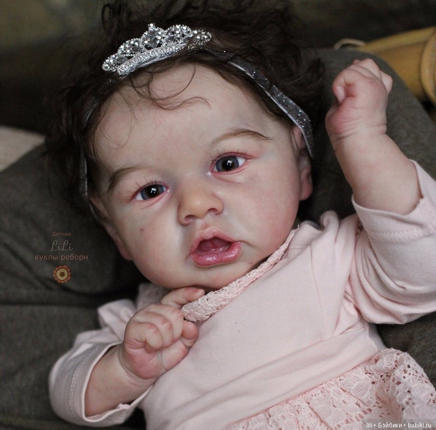 Моя Саския 3, брюнеточка — Куклы Реборн (Reborn): работы мастеров