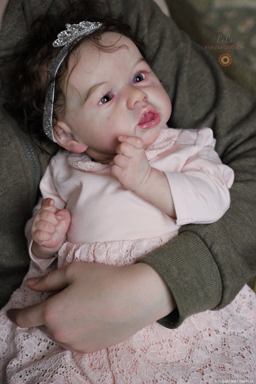 Моя Саския 3, брюнеточка — Куклы Реборн (Reborn): работы мастеров (фото 3)