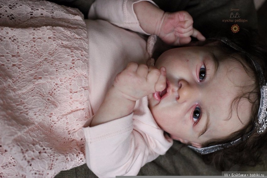 Моя Саския 3, брюнеточка — Куклы Реборн (Reborn): работы мастеров