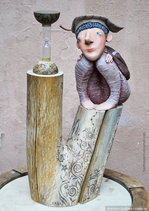 Авторские фигурки Марии Касьяненко из дерева и папье маше (фото 6)